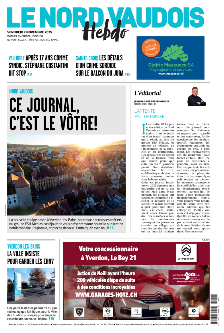 Vendredi 7 novembre 2025